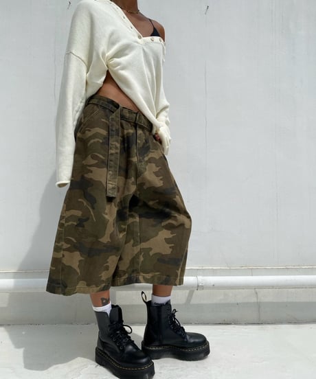half pt「camo belt」#011511