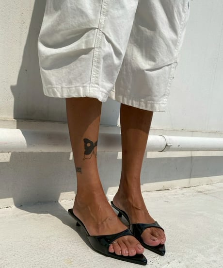 mule sandals「pointed」#070626-3/6