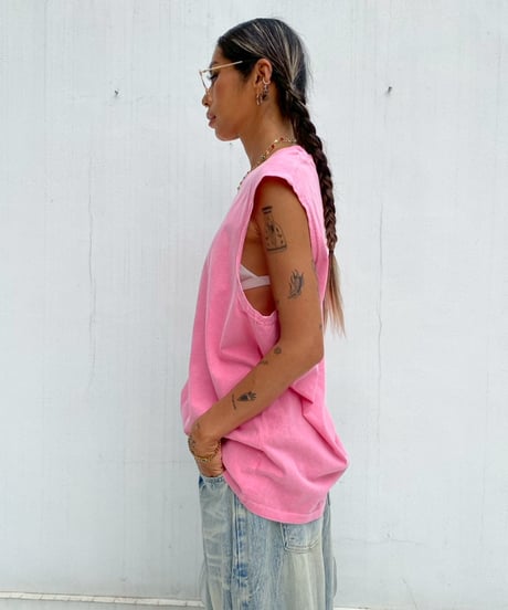 loose tank「washed」#640167