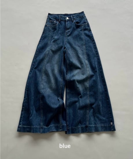 flare denim「center seam」#8202867