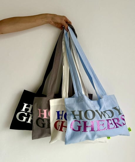 【カラーが選べる🛍️】¥15,800以上お買い上げでtote bag"HOWDY GHEERS"プレゼント