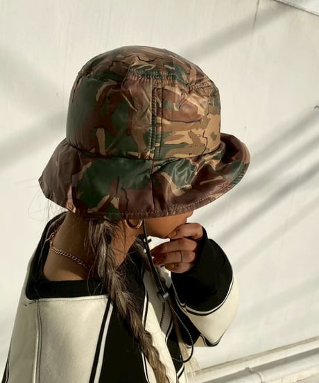 bucket hat「puffy」#2512-3/5