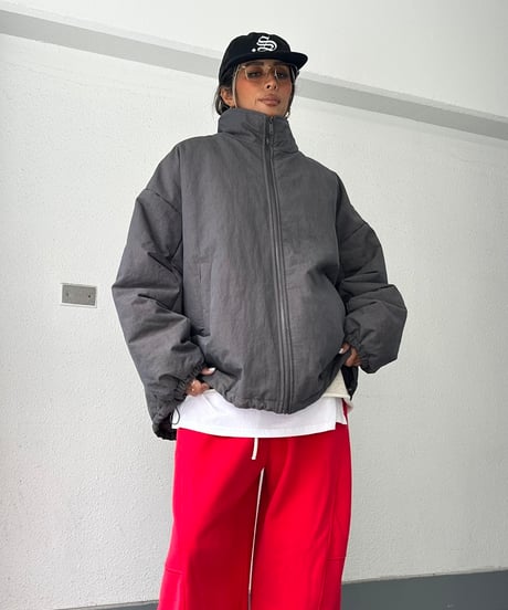 wide blouson「stand neck」#61029