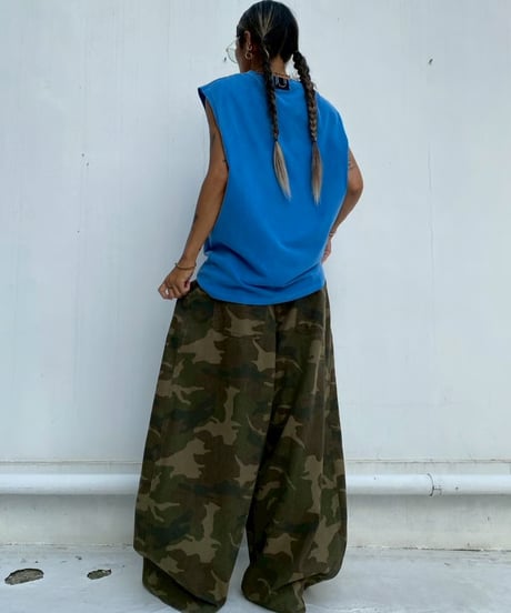 baggy pt「camo barrel」#591511（ベルト付き）