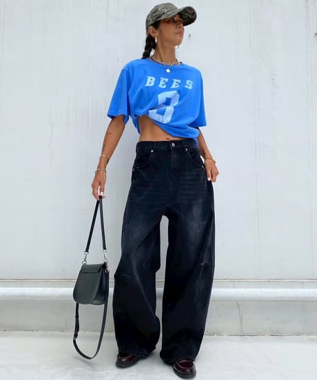 washed T「8」#200858