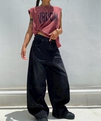 denim pt「balloon barrel」#25046