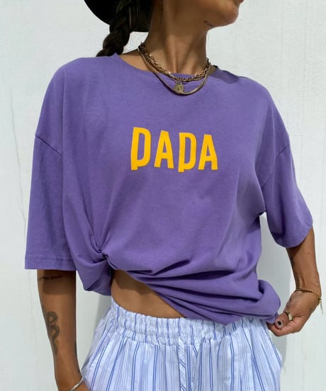 wide tee「DADA」#8661365