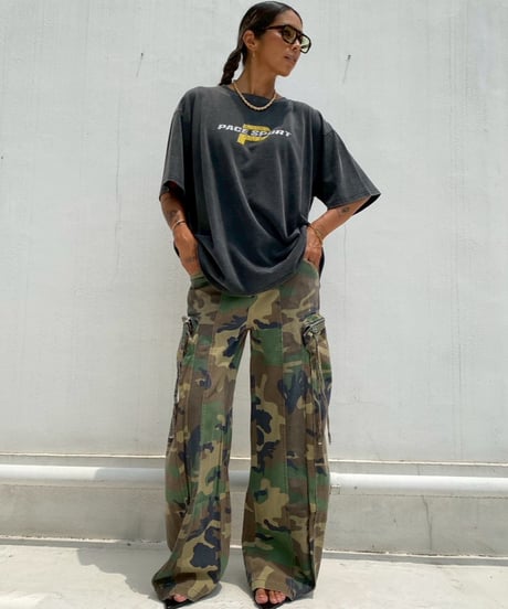 baggy pt「camo pocket」#6352