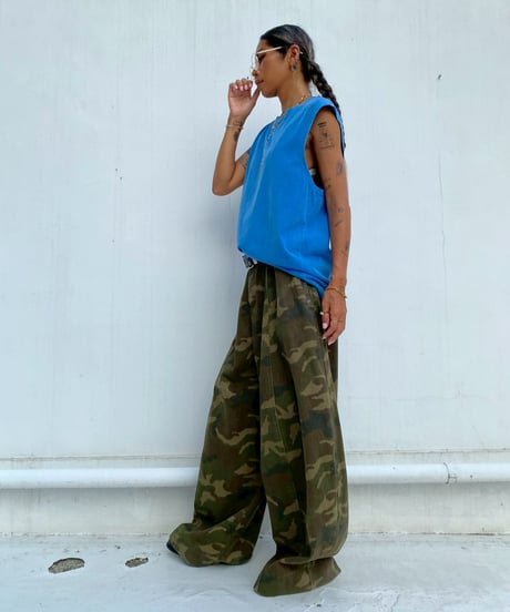loose tank「washed」#640167