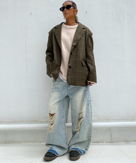baggy denim「full damage」#56225601