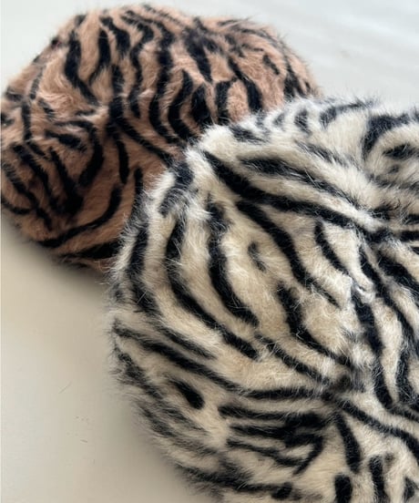 fur beret「animal」#2507-16/17
