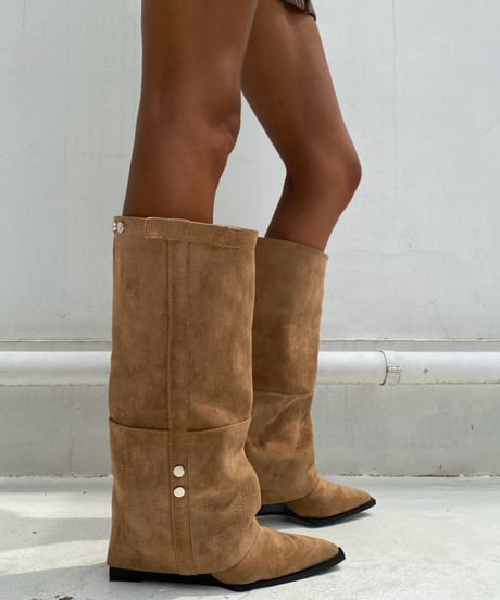 mid-calf boots「cross」#6556-35