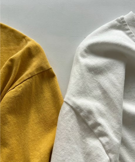 wide pigment tee「P」#36067