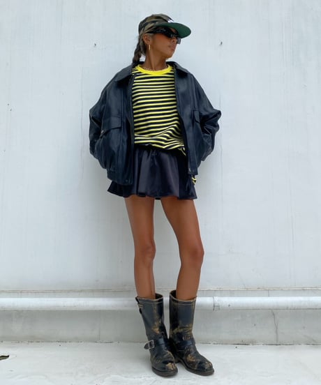 wide blouson「stitch work」#35778-2