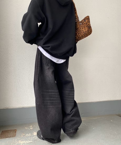denim pt「balloon barrel」#25046