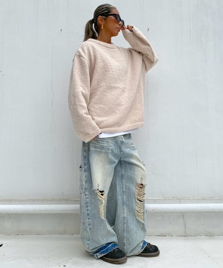 baggy denim「full damage」#56225601