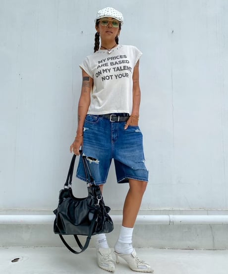 denim half pt「rip n wash」#66596