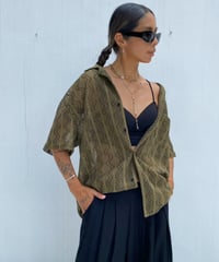 jacquard shirt「wave」#207367
