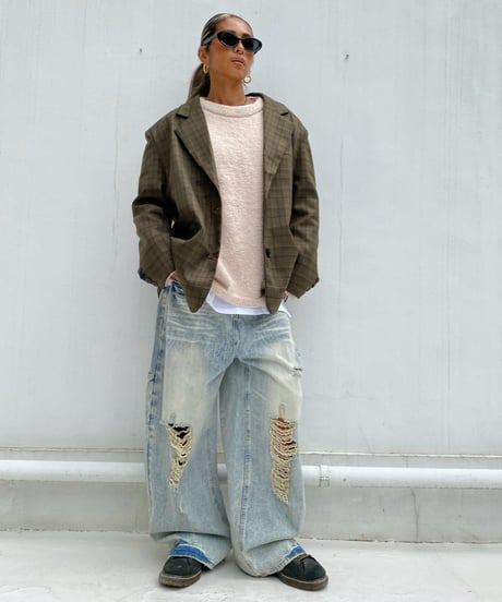 tailored jacket「glen check」#981868