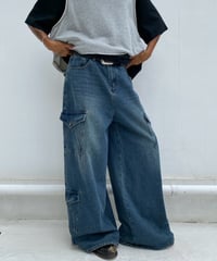 cargo denim「envelope」#91037（ベルト付き）