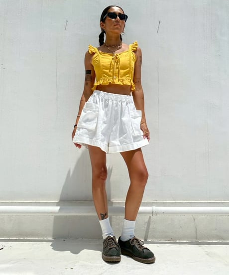 cargo shorts「LEOWHITE」#1502367