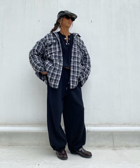 puffer jacket「tartan」#2162
