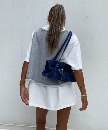 denim bag「buckle」#830467