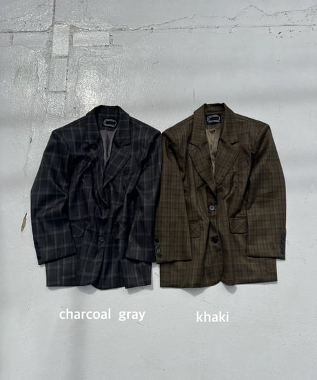 tailored jacket「glen check」#981868
