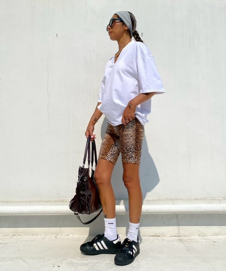 wide tee「deep v-neck」#817867【7/29以降発送】