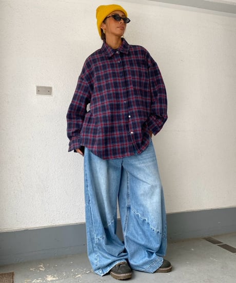 baggy pt「stitch barrel」#8018617