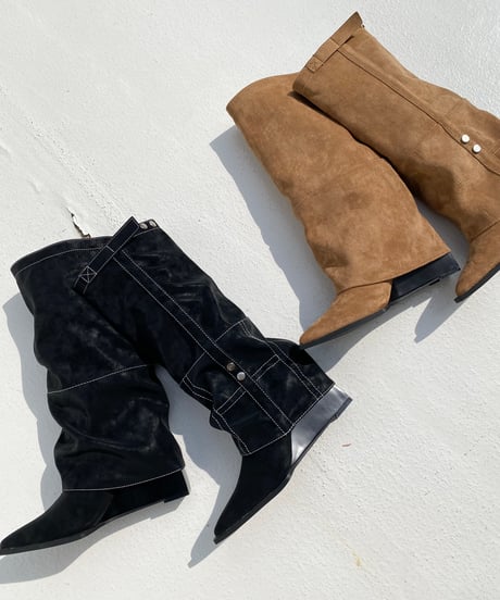 mid-calf boots「cross」#6556-35