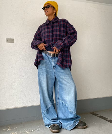 baggy pt「stitch barrel」#8018617