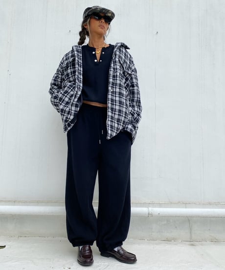 puffer jacket「tartan」#2162