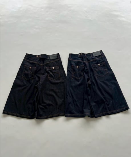 denim buggy shorts「stitch」#88352