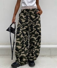 2way barrel pt「camo sweat」#10511（裏起毛）