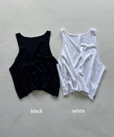 sheer tank「raw edge」#3059896