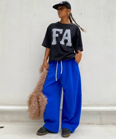 w graphic tee「FA」#762601