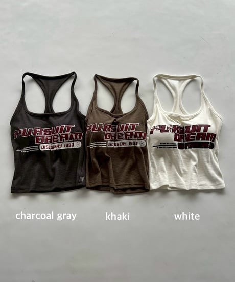 logo tank「racerback」#2643764