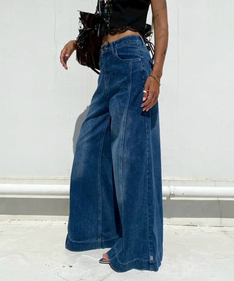 flare denim「center seam」#8202867