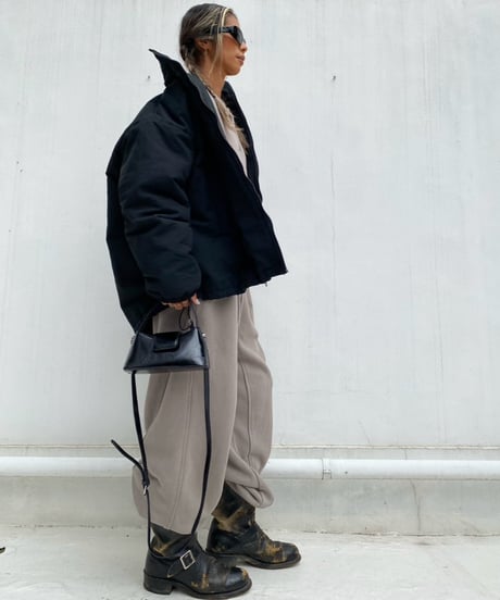 wide blouson「stand neck」#61029
