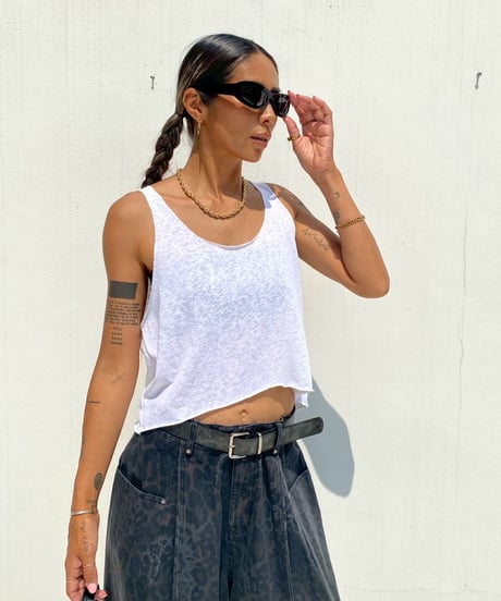 sheer tank「raw edge」#3059896