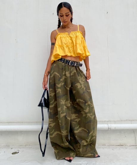 baggy pt「camo barrel」#591511（ベルト付き）