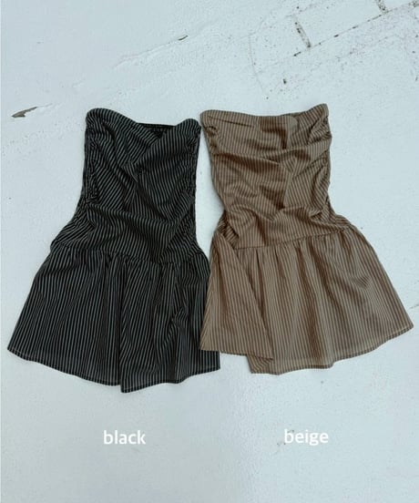 bear tunic「sheer stripe」#2638167