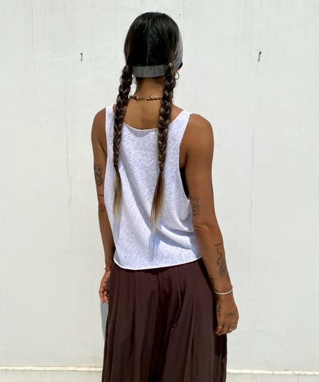 sheer tank「raw edge」#3059896