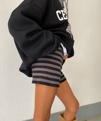 rib shorts「stretch knit」#8805512