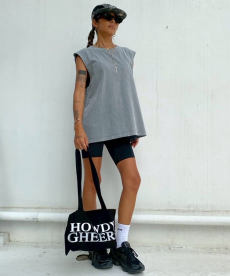 loose tank「washed」#640167
