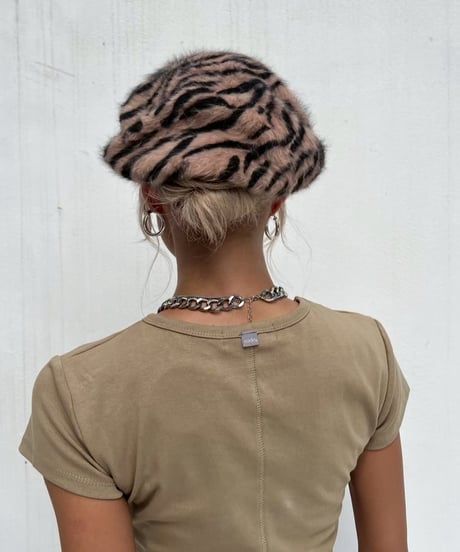fur beret「animal」#2507-16/17