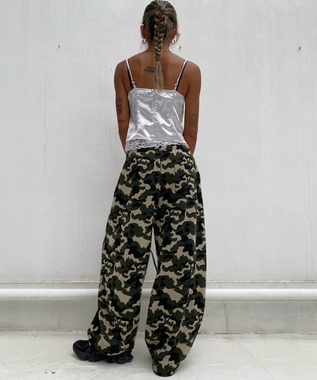 2way barrel pt「camo sweat」#10511（裏起毛）