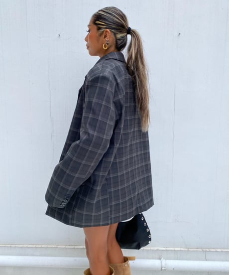 tailored jacket「glen check」#981868