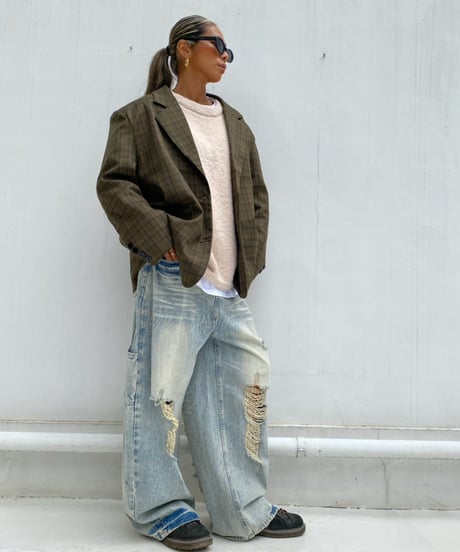 tailored jacket「glen check」#981868